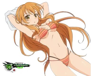 Golden Time:Kaga Kouko Sexy Bikini Ep 14 Render 3.