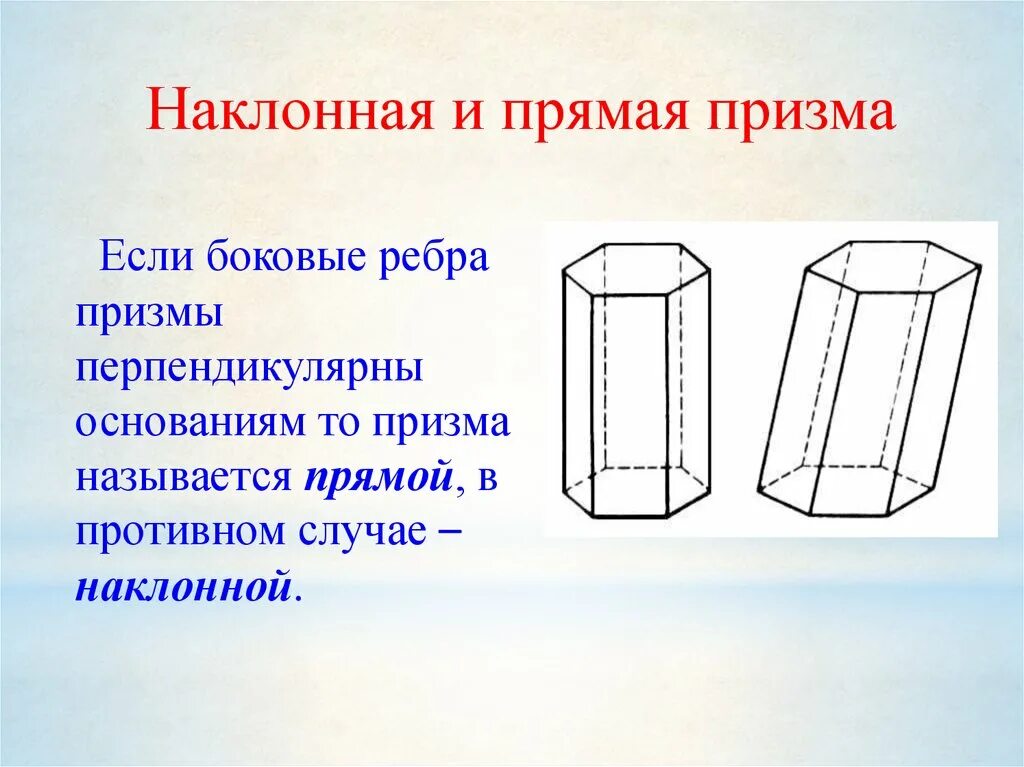 Призма является прямой если боковые. Наклонная 4х угольная Призма. Неправильная пятиугольная Призма. Наклонная Призма и ее элементы. Приз.