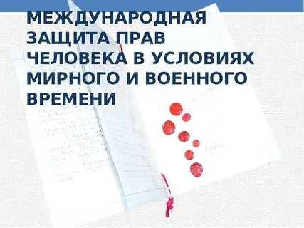 Международная защита кратко
