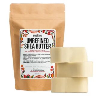 Unrefined Shea Butter by Better Shea Butter - 8oz