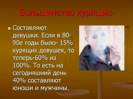 Проблема курения молодежи