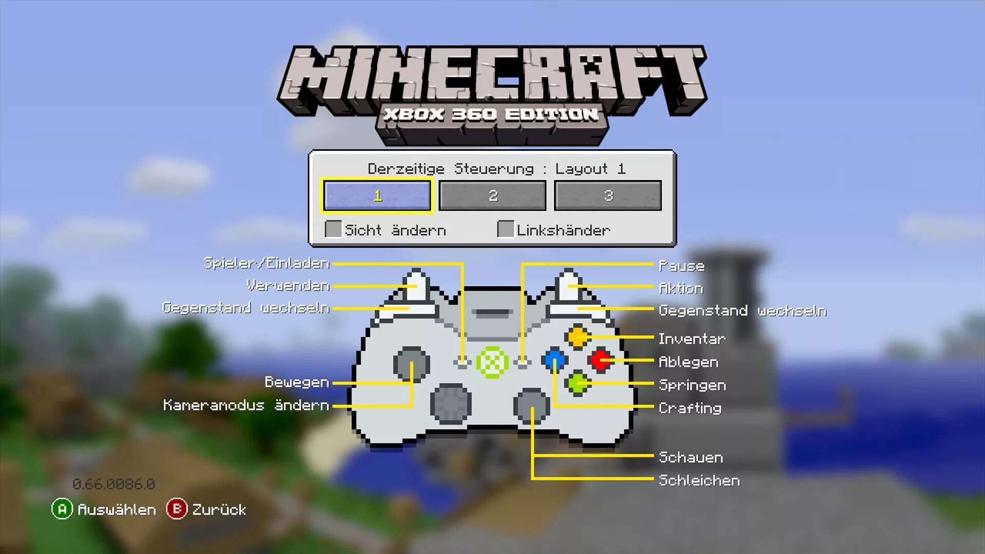 Управление майнкрафт Xbox 360. Xbox 360 main menu. Minecraft Xbox 360 Edition замок. Управление в МАЙНКРАФТЕ на джойстике.