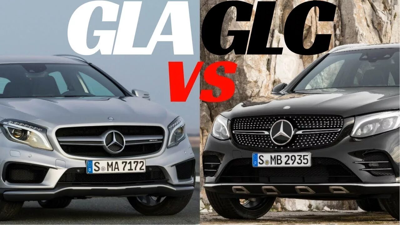 Как отличить мерседес. Mercedes Benz GLA И GLC. Mercedes Benz GLA vs GLE. GLA И GLC сравнить. Сравнение Мерседес GLA И GLC.