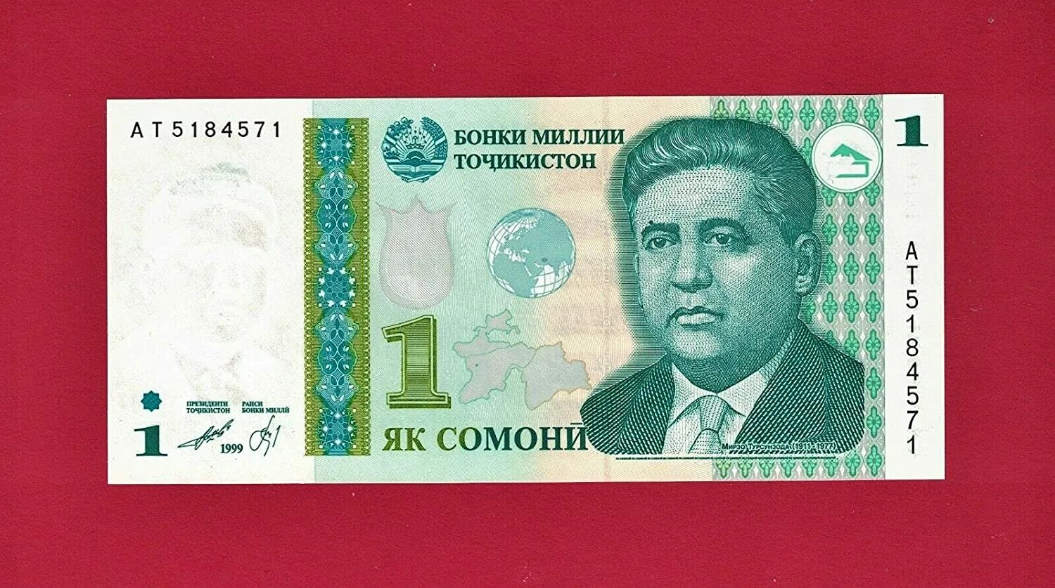 Деньги Сомони. 1000 Сомони. 100 Сомони. Купюра Сомони.