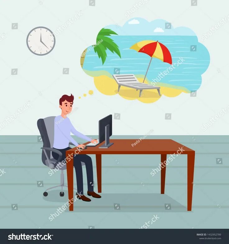 Office managers dreams about vacations. Vacation office. Мечтаю об отпуске. Отпуск с ноутбуком. Vacation office.