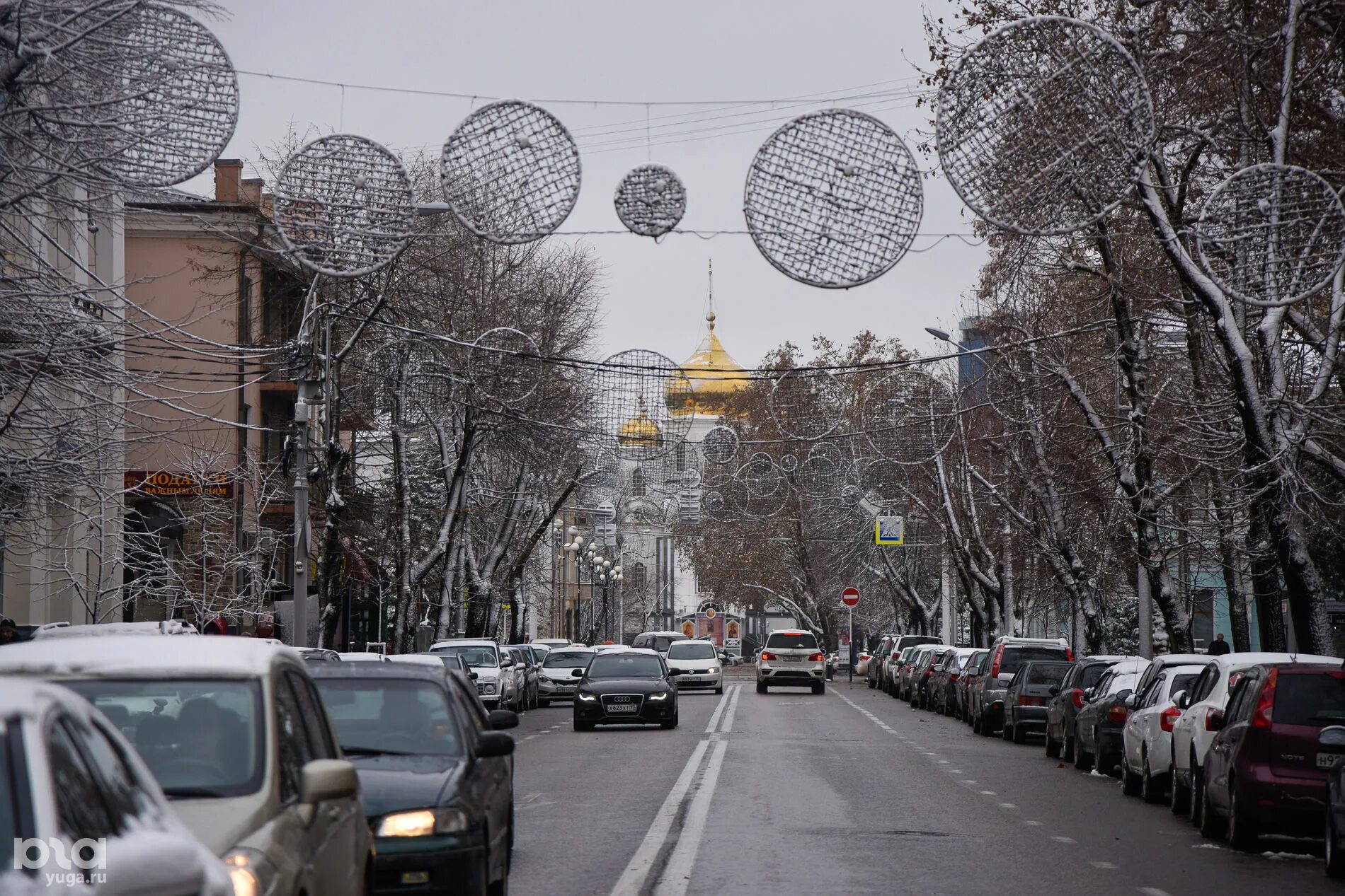 Погода краснодар снег