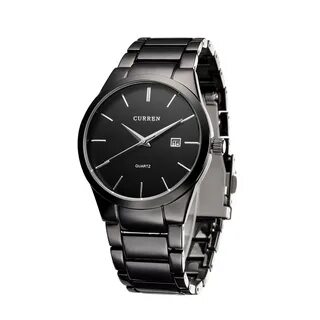 Resistant stainless steel back часы