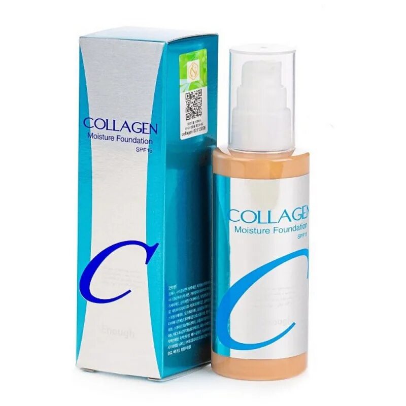 Увлажняющий крем enough collagen. Тональный крем Collagen Moisture Foundation SPF 15. Enough Collagen Moisture Foundation SPF 15 13. Enough тональная основа с коллагеном Collagen Moisture Foundation spf15 100 мл 21 тона. Тональный крем с коллагеном enough Collagen Moisture Foundation SPF 15 тон.