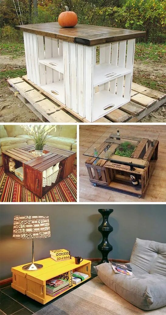 Creative Uses of Wooden Pallets Pallet furniture, Diy furniture, Pallet designs