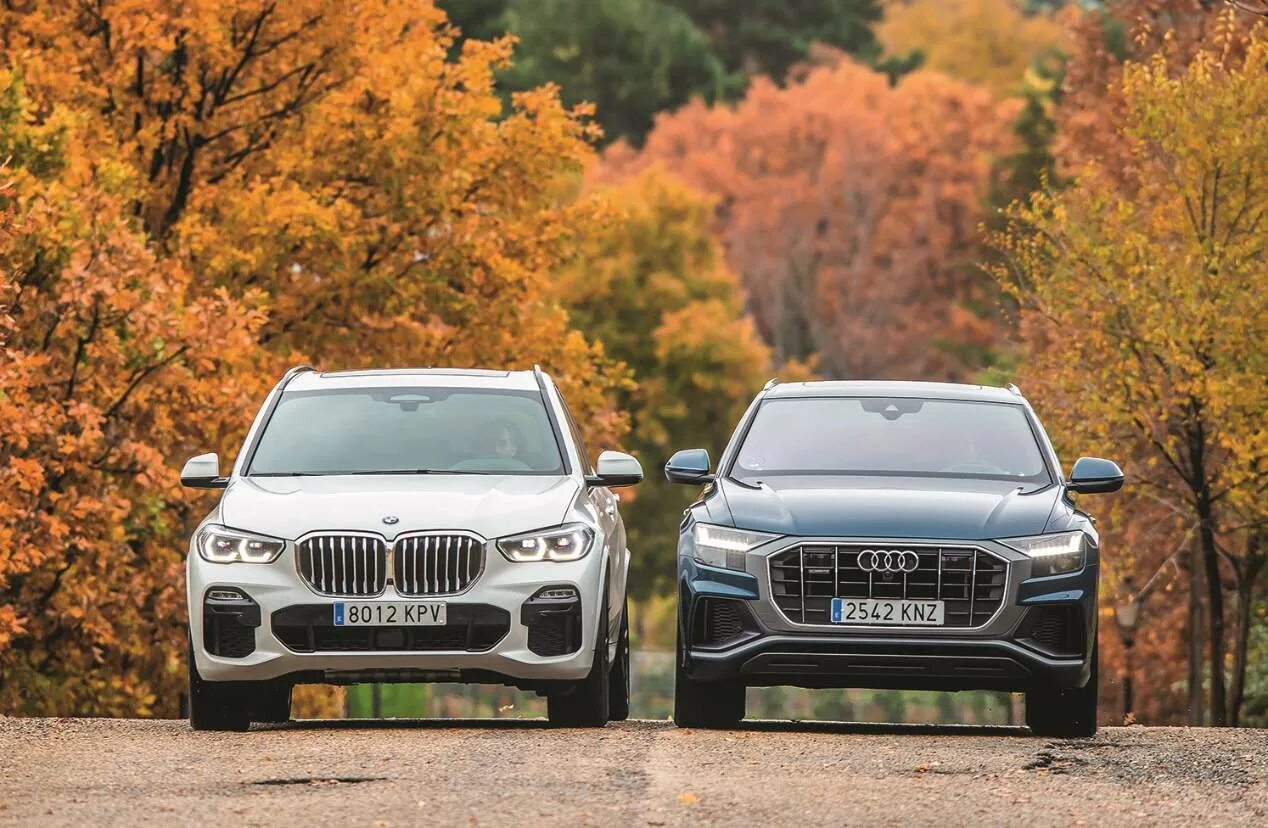 BMW Audi q7. BMW x7 vs Audi q7. Audi q8 и BMW x5. BMW x5 vs x7. М 8 против 5