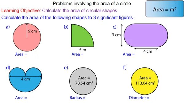 Problem areas. How to find area of circle. Surface area of circle. Find the area of a circle. Area of Shapes.