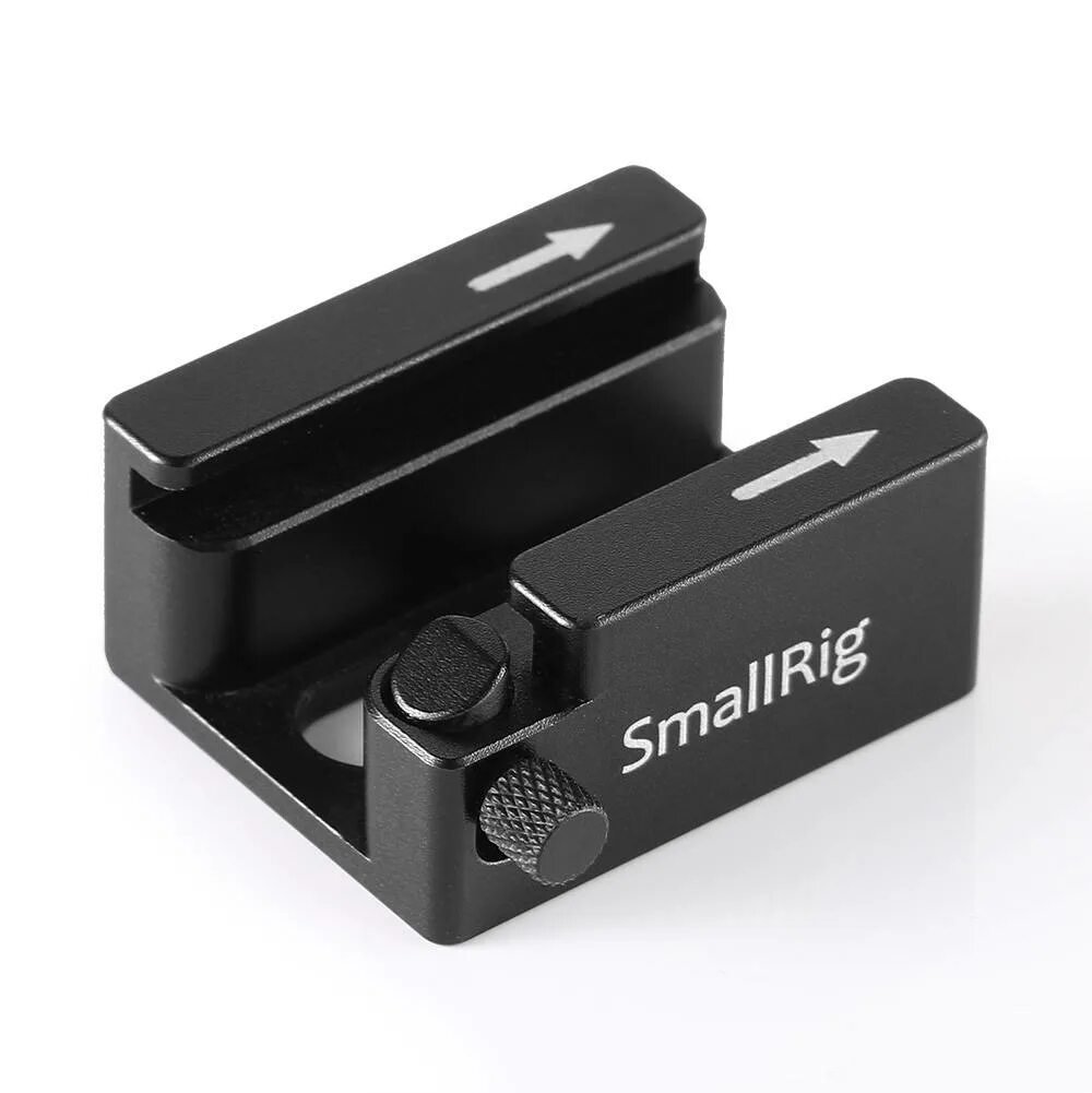 Башмак крепления. Адаптер &quot;холодный башмак&quot; с фиксатором cold shoe adapter with anti-off button, smallrig buc2260. холодный башмак smallrig. холодный башмак адаптер. smallrig dual cold shoe extension 2881.