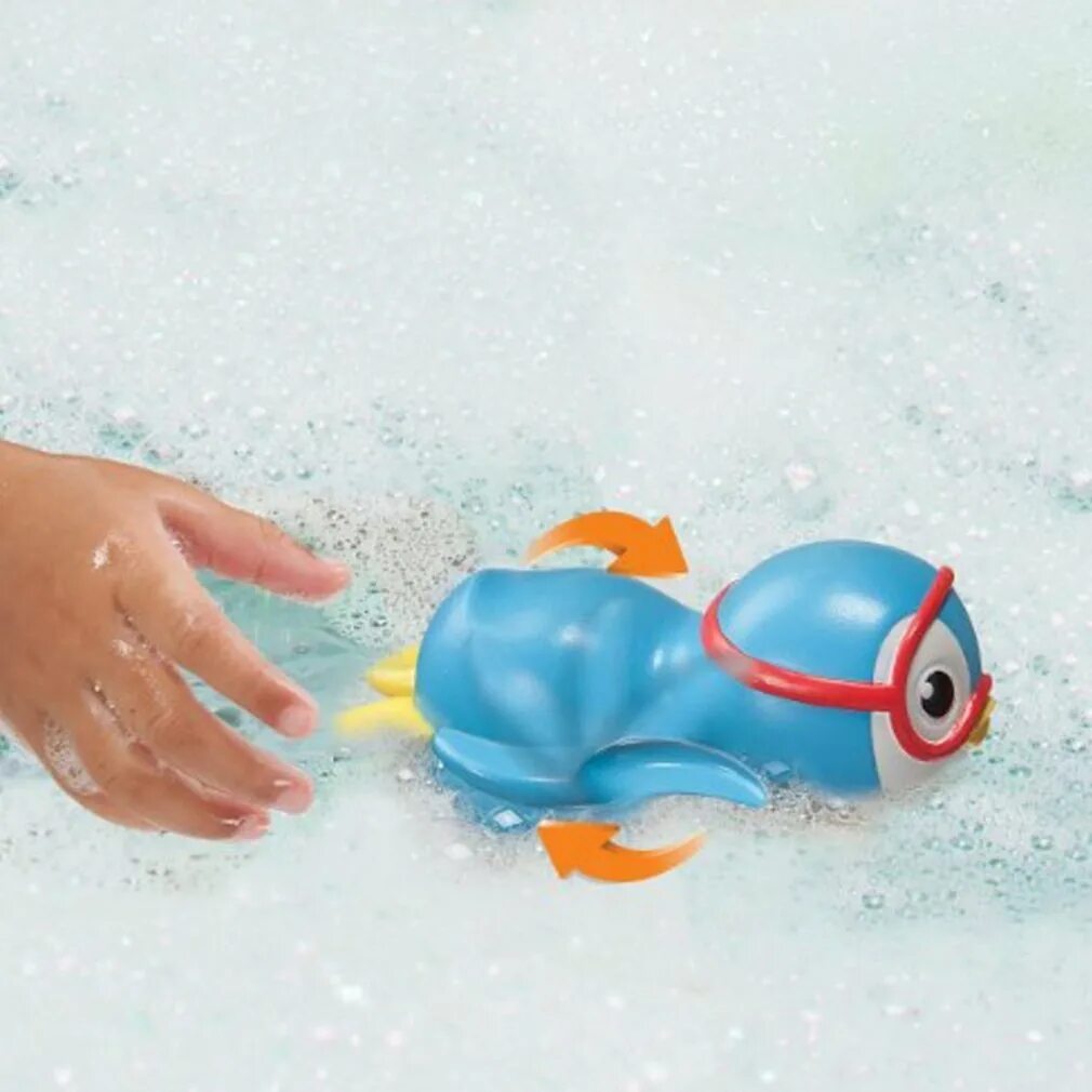 Игрушка купаться. Игрушка для ванной, Munchkin, Splash & Swim Bath Toys, Mermaid, 18м+. Водная игрушки. Заводная игрушка для ванной. Плавающие игрушки.