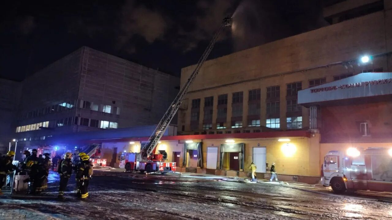Что на данный момент горит в москве