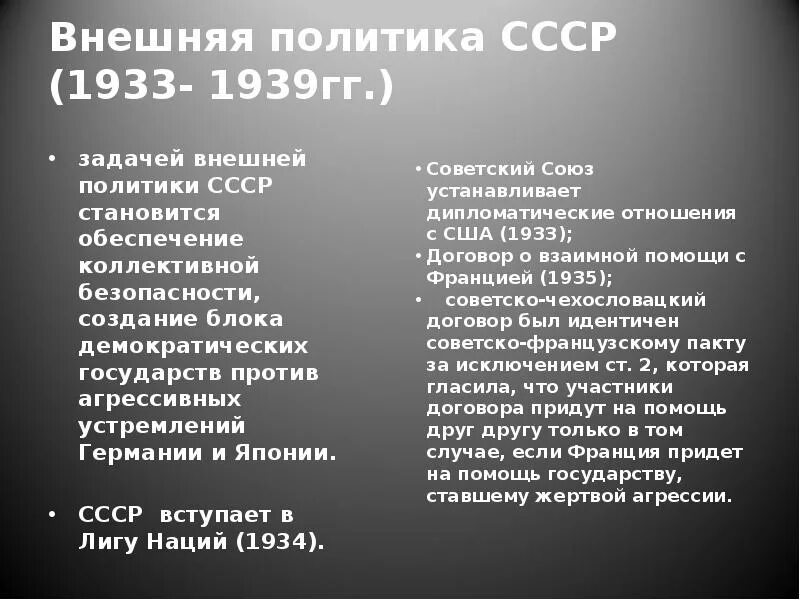 Внешняя политика СССР 1933-1939. Основные направления СССР 1933-1939. Внешняя политика СССР 1939. 1933 СССР внешняя политика. 1939 дата и событие