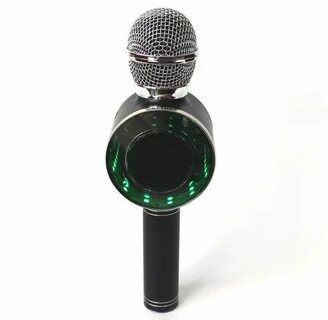 Микрофон светится