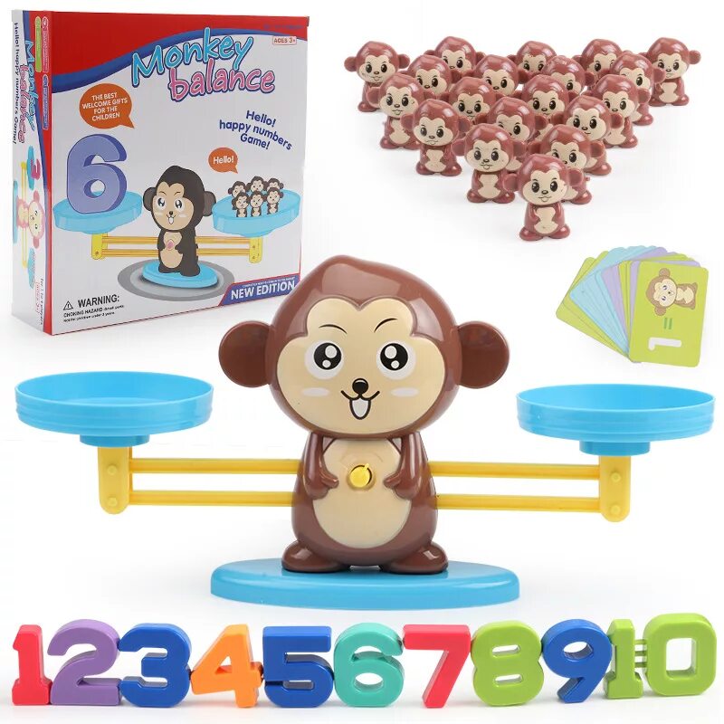 Обезьянка весы игрушка. Математические весы обезьянка. Весы обезьянка с цифрами. Monkey Balance игра.