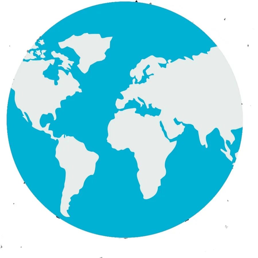 Globe map
