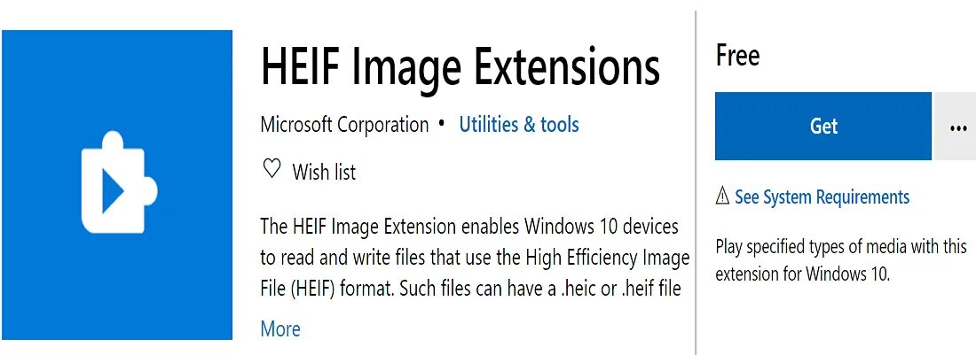 Image extensions. Heif image extensions. heif image extensions что это за программа. heif как открыть в windows 10. heif перевод.