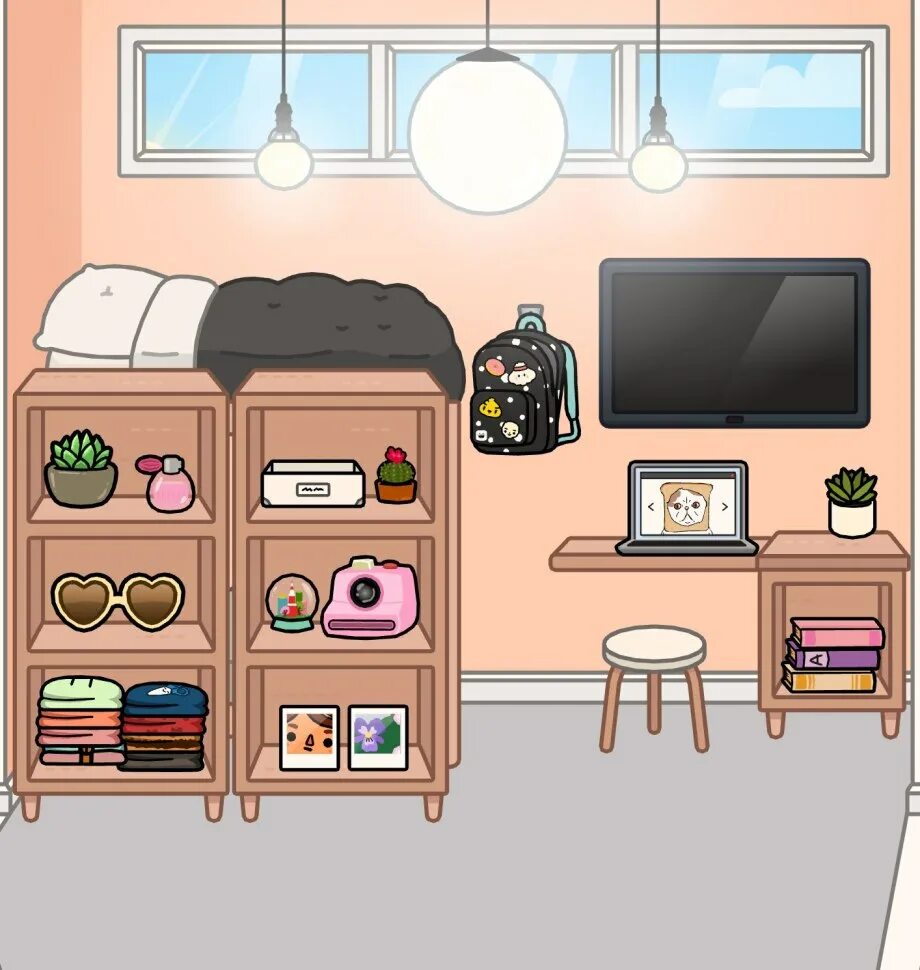 Тока бока бумажная мебель. Комнаты из тока бока. Идеи для дома в тока бока. Тока бока комнаты. Тока бока кровать.