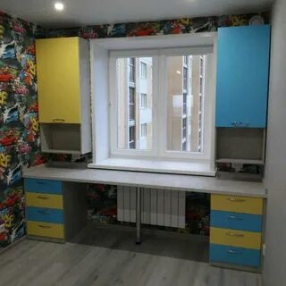 Стенка в окно детская