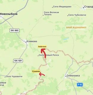 Торопец расстояние до границы с украиной