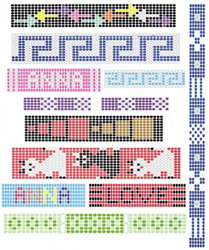 Браслет из бисера на станке. Схемы для фенечек из бисера. Схема бисеро плетения фенечки. Плетение фенечек из бисера для начинающих. Как сплести фенечку из бисера на станке.