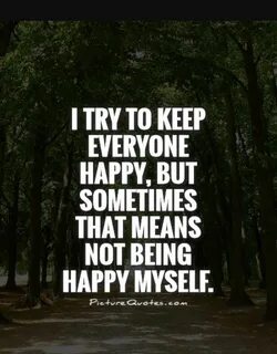 Happy to be myself