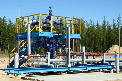 Обустройство куста скважин