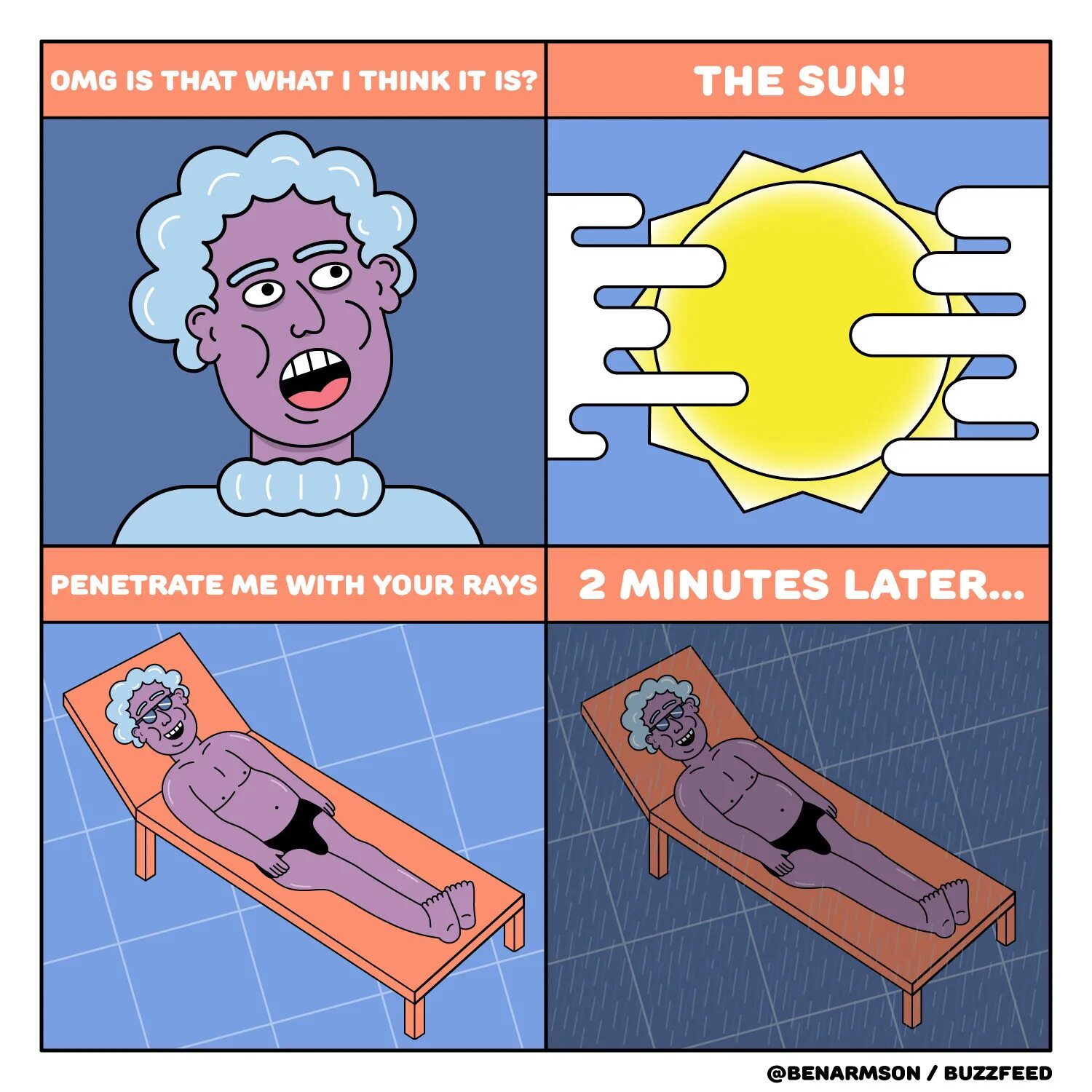 Summer problems. Comics about hobbies. omg sun. funny comics about summer break. solar problem comics.