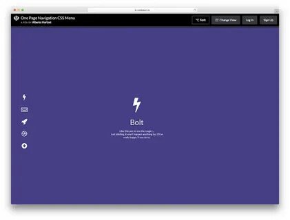 Nav menu