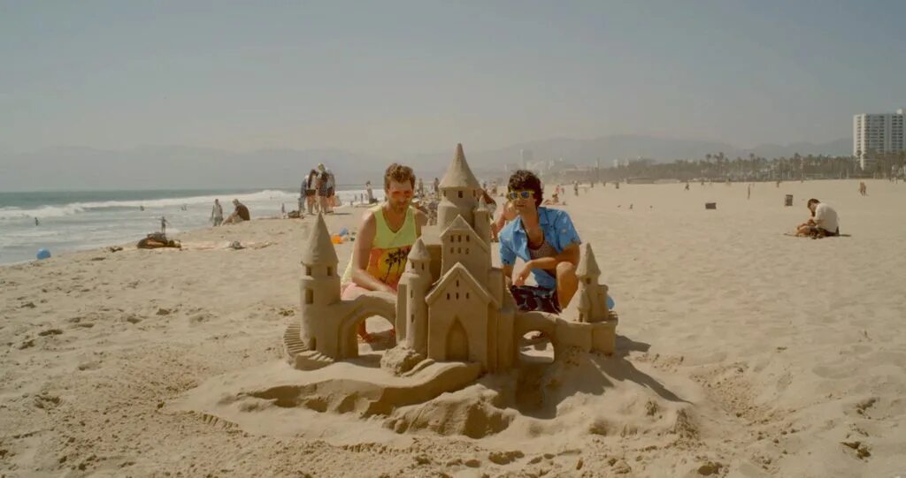 I making sandcastle