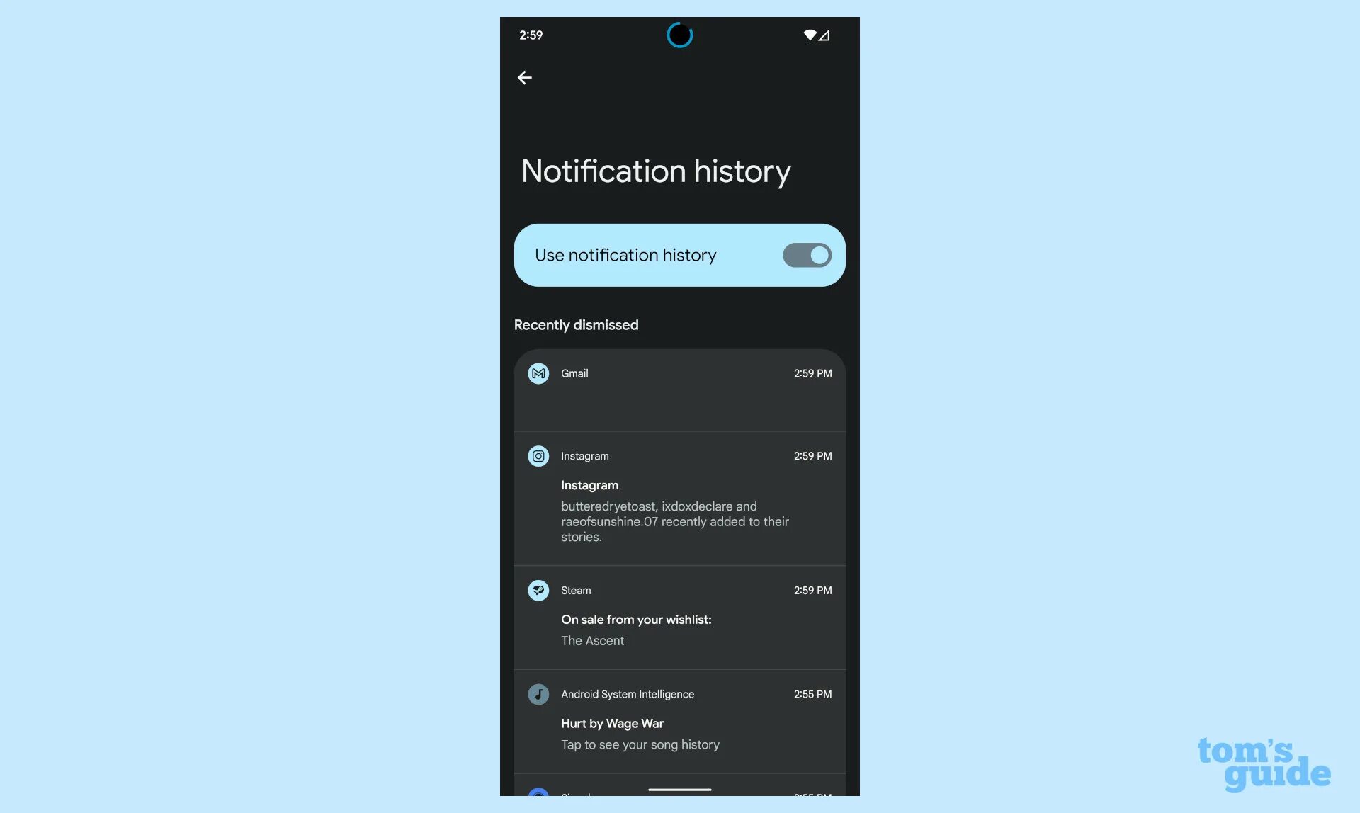 Ми 6 настройка. Notification History. Гугл пиксель 6 выключение. Google Pixel 6a настройка.