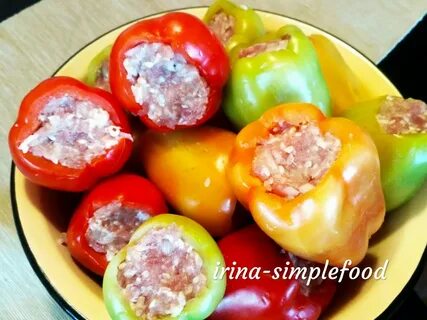 Рецепт перец фаршированный мясом на зиму