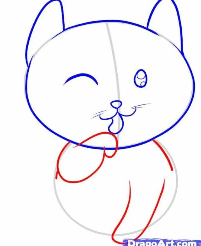 Рисовать котенка легко. Котик карандашом для детей. Рисунок котёнка карандашом для детей. Срисовать с интернета. Кошки для рисования не сложные.