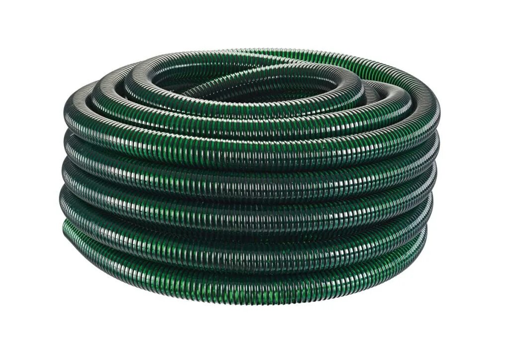Шланг спиральный Oase зеленый. Шланг армированный 32 мм. Шланг напорно-всасывающий 1.1/4" (армированный зелёный) 32 мм, 50 м, 4 атм.. Шланг всасывающий спирально-армированный i-Tech, 19мм (3/4"), 25м.