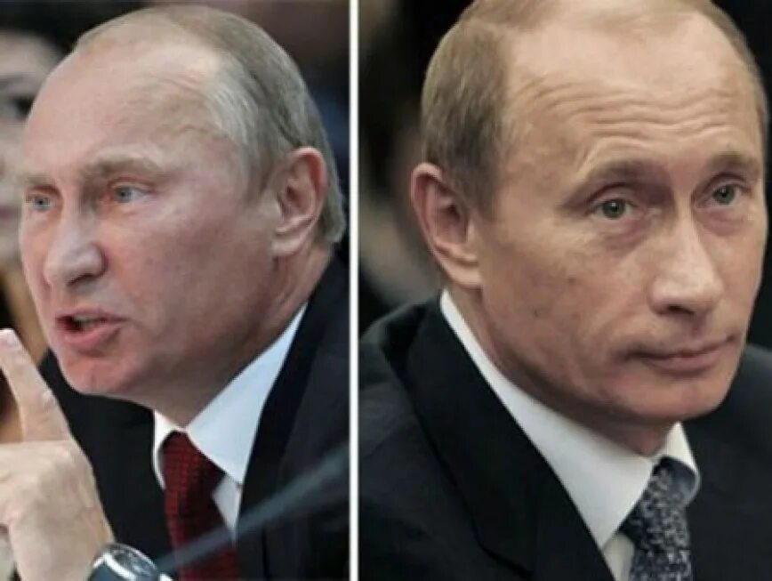 Двойники Путина банкетный.
