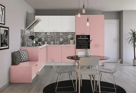 Цвет гарнитура в кухне гостиной