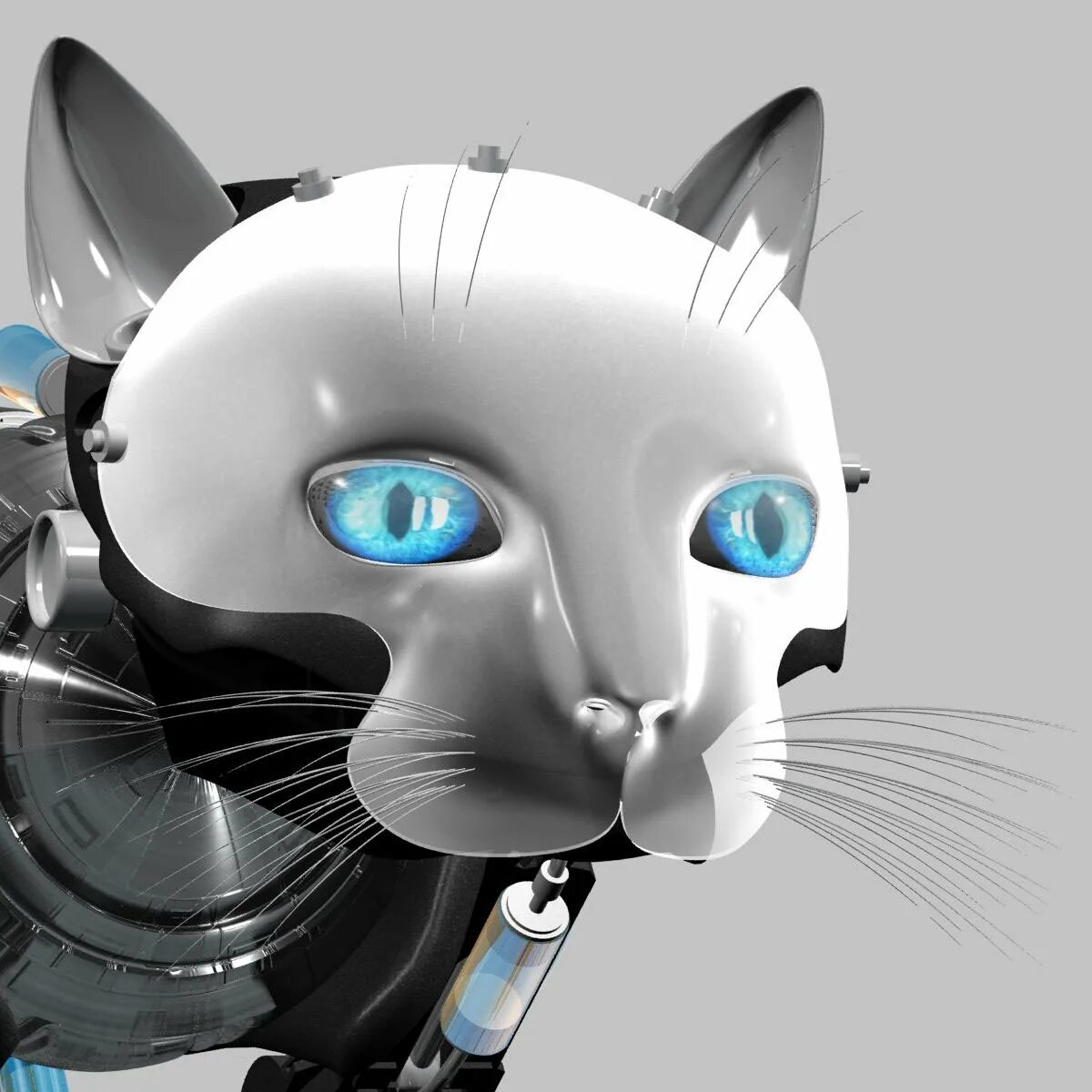 3 кота про робота. Робокот MARSCAT. Кошка киборг. Кошки будущего. Робо коты.