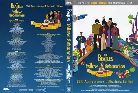 Beatles Yellow Submarine 50th Anniversary 2 CD 2 DVD - Etsy Sweden.