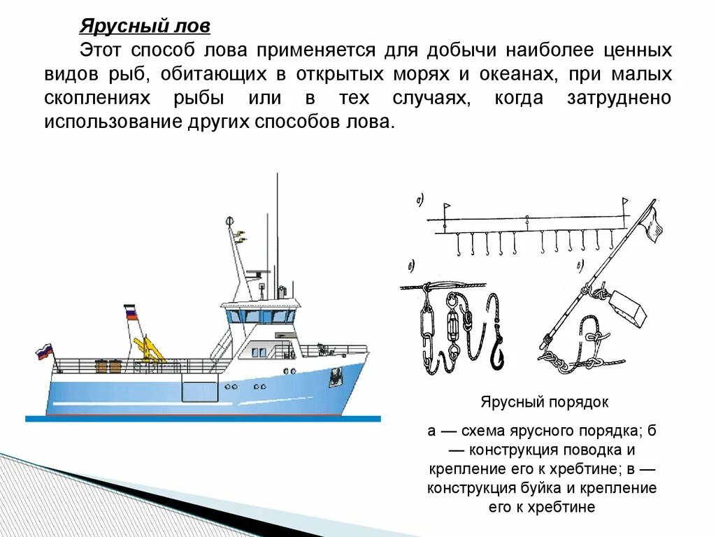 Ярус у рыболовецкого судна. Схема механизированной линии ярусного лова. Судно ярусного лова. Ловля ярусом. Ловля суда