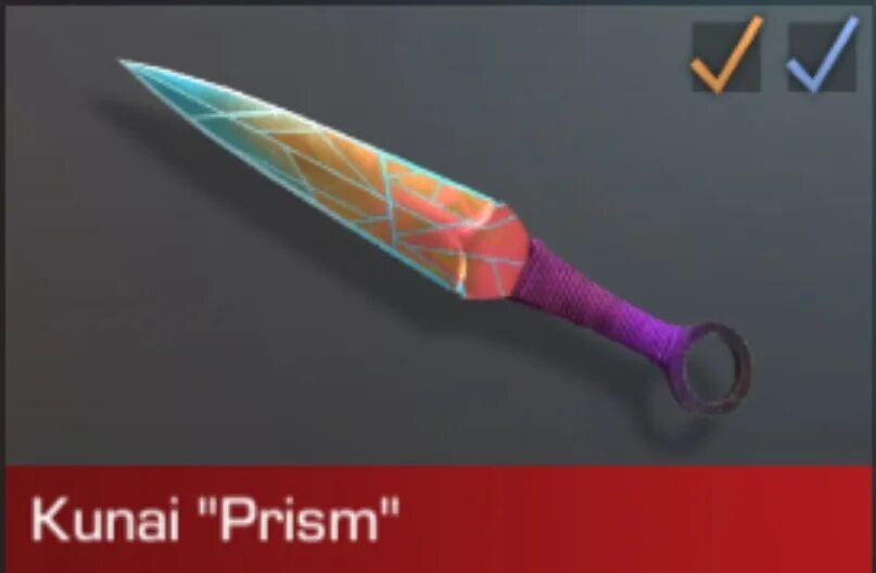 Нож кунай призм. Кунай Prism. Kunai Prism Standoff 2. Кунай призм из стандофф. Кунай призм