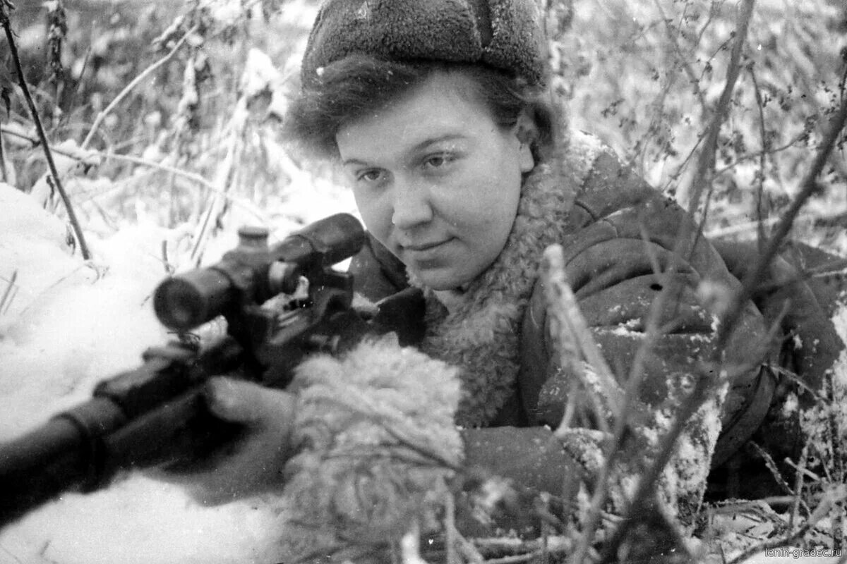 Я снайпер. Снайперы женщины ВОВ 1941-1945.