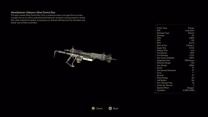 Weapon science