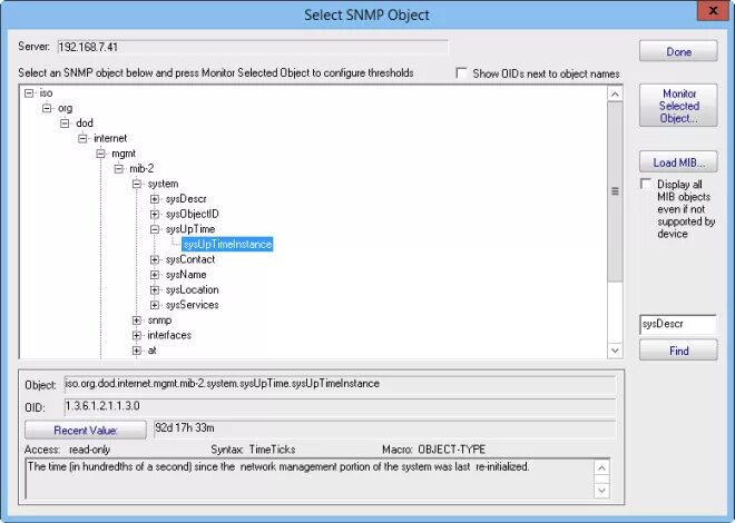 Sys objects
