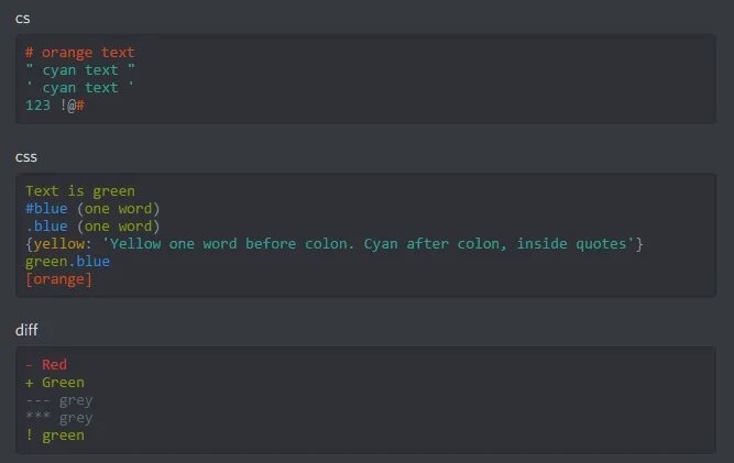 Css discord