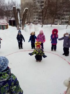 Подвижные игры на улице старшая группа осень