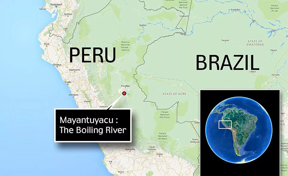 Где находится кипи. Амазонка кипящая река. Кипящая река Маянтуяку в Перу. Шанай-Тимпишка. Кипящая река в реке Амазонии.
