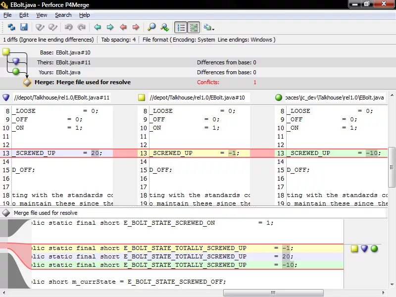 Diff tool