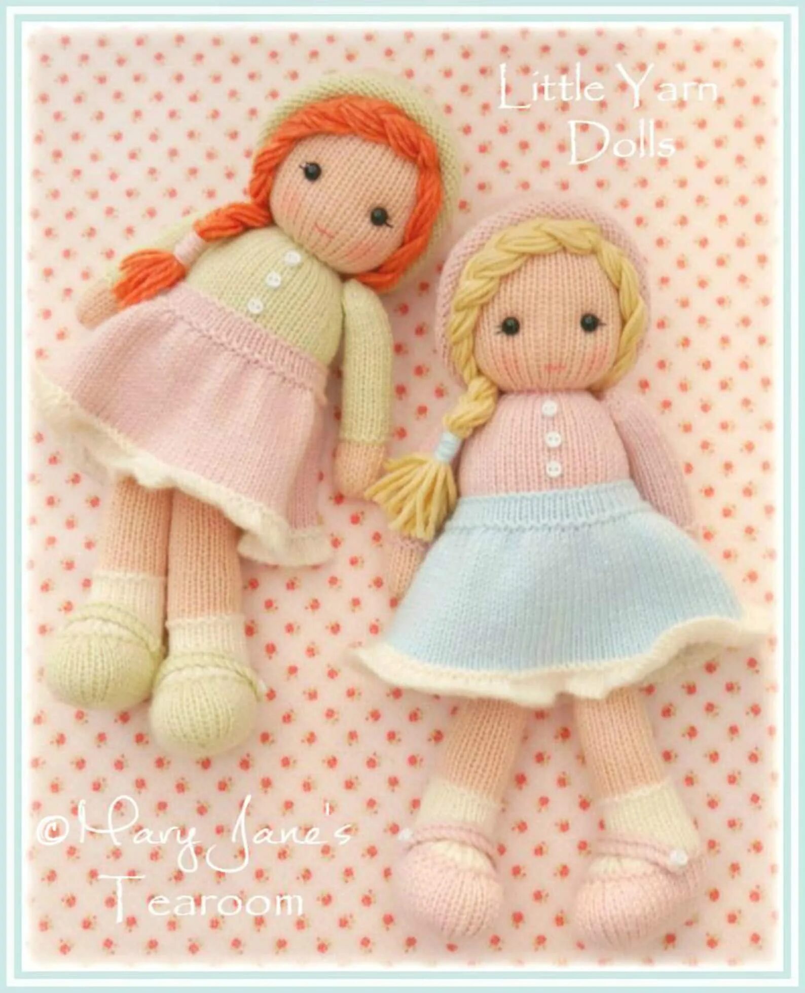 Lulu - Knitted Doll Knitting pattern by Dollytime Knitting Patterns LoveCrafts K